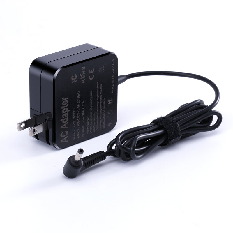 Fothwin 20V 2.25A 45W Interface 4.0*1.7mm Laptop AC Power Adapter Notebook Charger For Lenovo  Ideapad 100