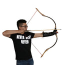 Outdoor Archery Bow 2 In 1 Arm Guards Leather Guard Protector Hunting Adjustable Shotting Protection