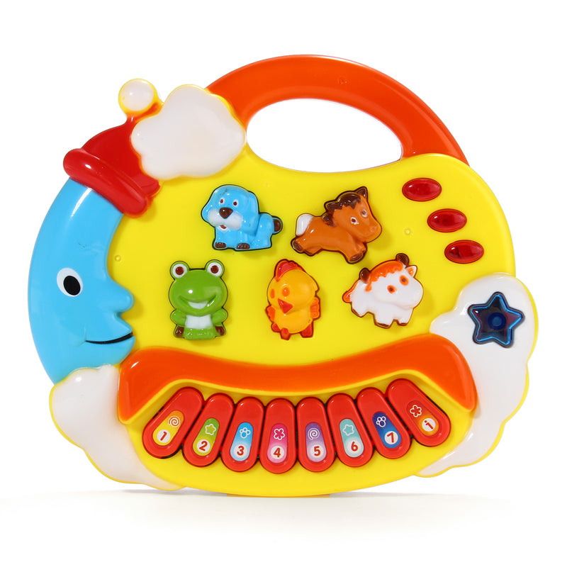 Baby Kids Animal Farm Musical Toys Educational Piano Mini Sounding Toy Developmental for Children