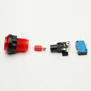 10Pcs LED Illuminated Full Colors Switch buttons For Arcade DIY Parts JAMMA