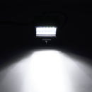 4 Inch 72W 4-Row LED Work Light Bar Spot Beam Offroad Driving Fog Lamp Pure White 10~30V for Car SUV Truck Boat