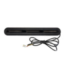 3-In-1 23cm LED High Mount Stop Light 3rd Brake Red with Yellow Flowing Water Turn Signal Lamp 2PCS