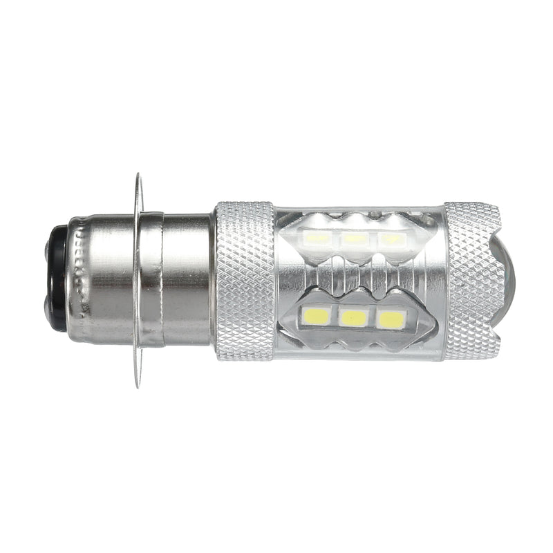 H6 16LED 80W 6000K Super White LED Headlight Bulb For Motorcycle ATV