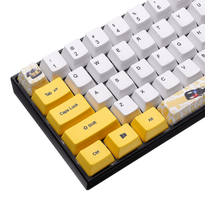 OEM Profile PBT Sublimation Motorcycle Keycap for 60% Anne pro 2 Royal Kludge RK61 Geek GK61 GK64 Mechanical Keyboard