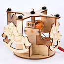 DIY Carousel Model Intelligence Training Building Block Carousel Model Blocks Toys