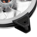 120mm PC Case Fan Computer Ultra Silent Rainbow Lights Cooler Cooling Heatsink