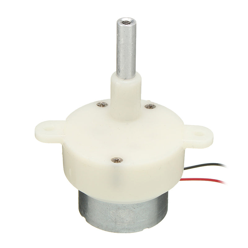 2pcs 3-12V 16RPM Worm Motor Reduction Gear Motor Electric Gear Box Reduction Motor