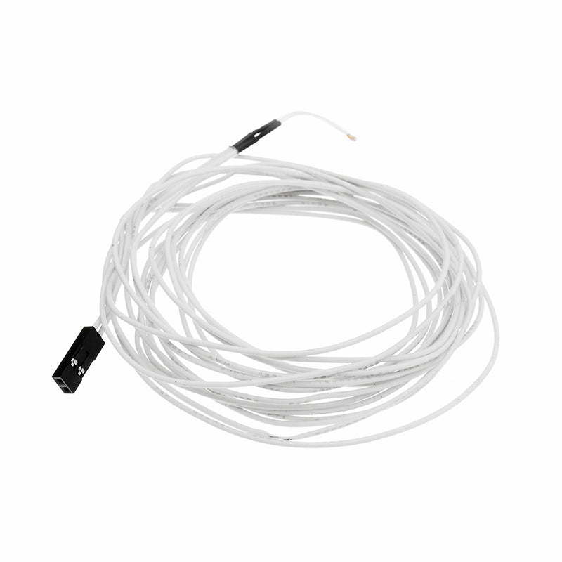 2M 100K 1% NTC Single Ended Glass Sealed Thermistor Temperature Sensor Up to 350 For 3D Printer