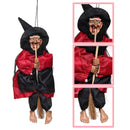 Halloween Decorations Witch Props Bright Eyes Laughing Sound Control Party Supplies