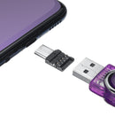 2Pcs USB-C 3.1 Type C Male to USB Female OTG Adapter Converter for Game Controller Mobile Phone Tablet