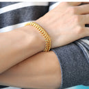 Gold-plated Brass Classic Boys Bracelet