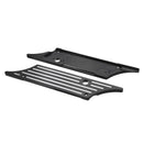 Black Hard Saddle Bag Bags Latch Cover Face For Harley Touring Glide 1993-2013