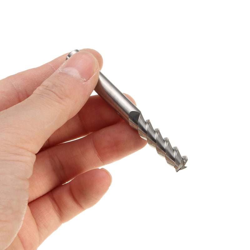8mm Diameter 3 Flute End Mill Solid Carbide Aluminum End Mill Length 75mm