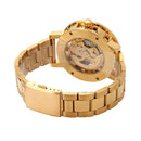 LUCKYFAMILY Luxury Hollow Chinese Dragon Automatic Mechanical Analog Men Watch