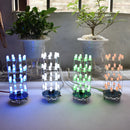 3Pcs Geekcreit DIY Blue Mini Star Flashing LED Cylinder Kit With 23 Flashing Mode