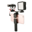 Ulanzi PT-2 Dual Cold Shoe Flash Photography 1/4 Thread Bracket Plate for Microphone Flash Light