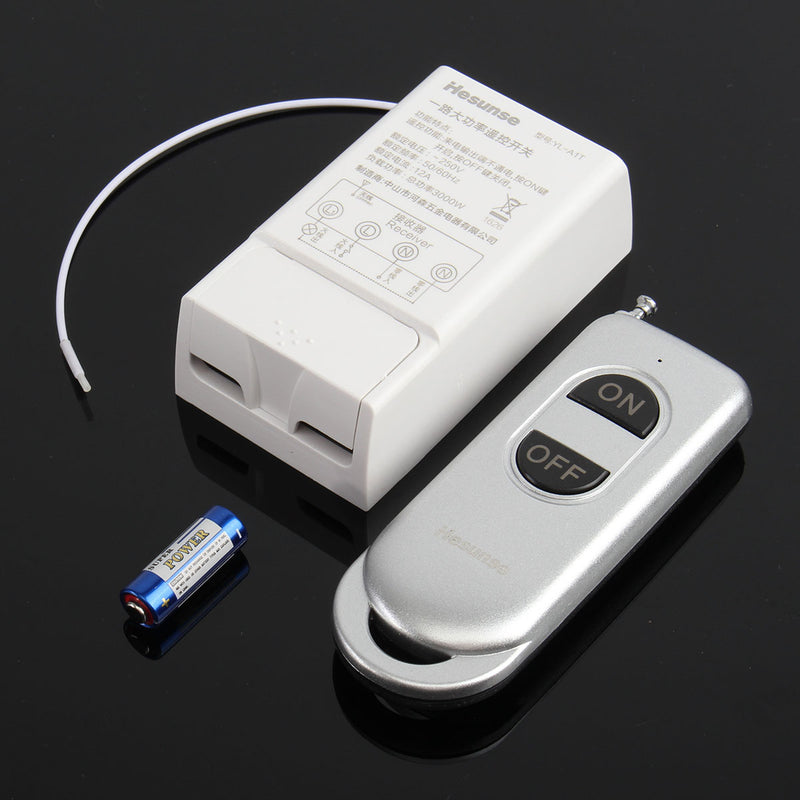 YL-A1T 200M 220V One Way Remote Control Power Switch 3000W High Power Wireless Switch
