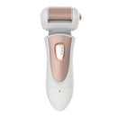 Minleaf NV-8615 Portable Electric Pedicure Tool Multifunctional Rechargeable Waterproof Foot Callus Remover Dual Grinding Heads Foot Care