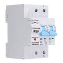 MoesHouse 2P 63A WiFi Smart Circuit Breaker Switch Smart Home Automation Overload Short Circuit Voice Control with Alexa Google Home