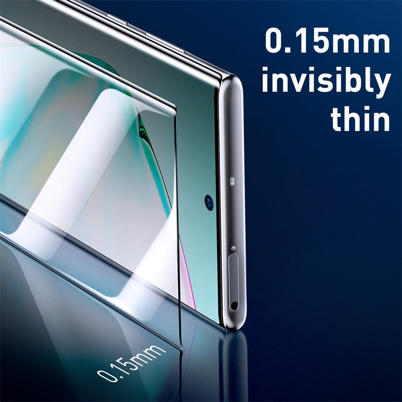 2 Packs Baseus 0.15mm Curved Edge Anti Explosion Soft PET Screen Protector For Samsung Galaxy Note 10/Note 10 5G