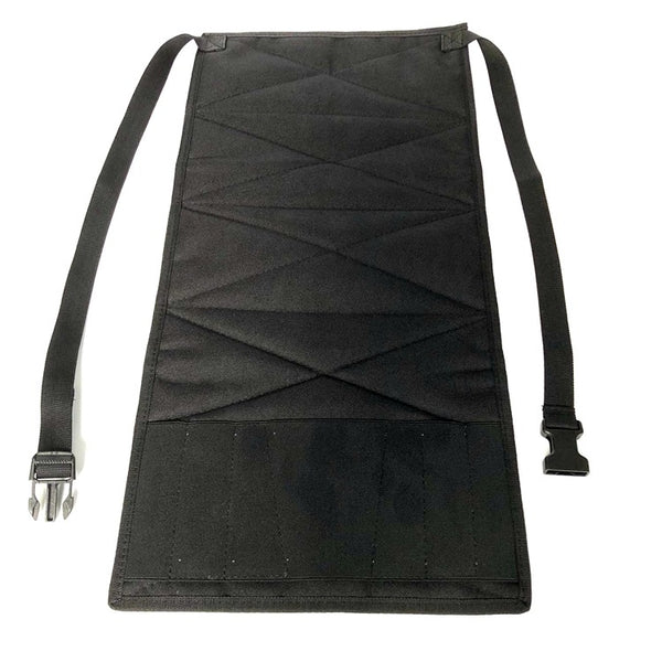 Nylon 61x30CM Outdoor Car Seat Tactical Bag Molle Car Seat Cushion Bag-Black