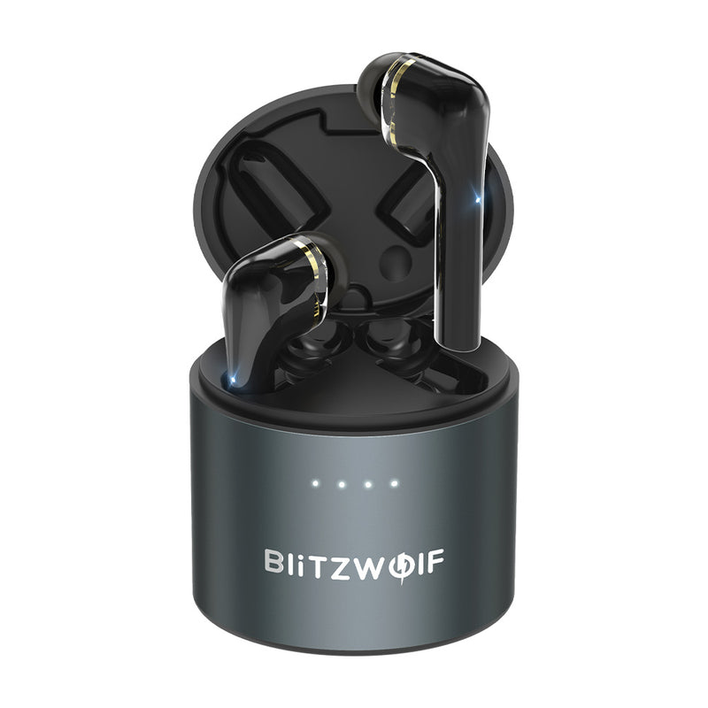 BlitzWolf BW-FYE8 TWS bluetooth 5.0 Earphone QCC3020 Graphene Dual Dynamic Driver Touch Control Hands-free Headphone