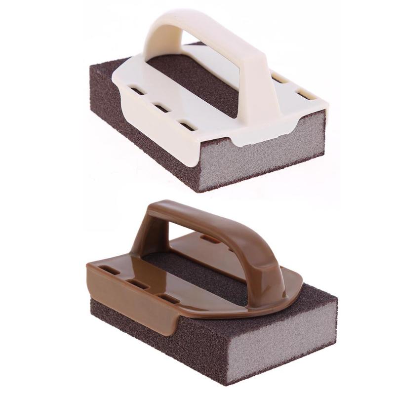 Honana Replaceable Emery Sponge Wipe Strong Decontamination With Handle Magic Cleaning Sponge