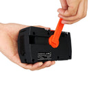 Retekess HR12W Manual Crank Generator DIY USB Electric Dynamo Power FM/AM/NOAA Radio With Flashlight For Camping Travel