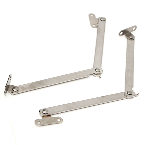 2pcs Cabinet Cupboard Kitchen Door Soft Close Lift Up Stay Support Hinge Damper