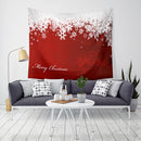 Loskii LWG7 Christmas Tapestry Santa Print Wall Hanging Tapestry Art Home Decor Christmas Decorations
