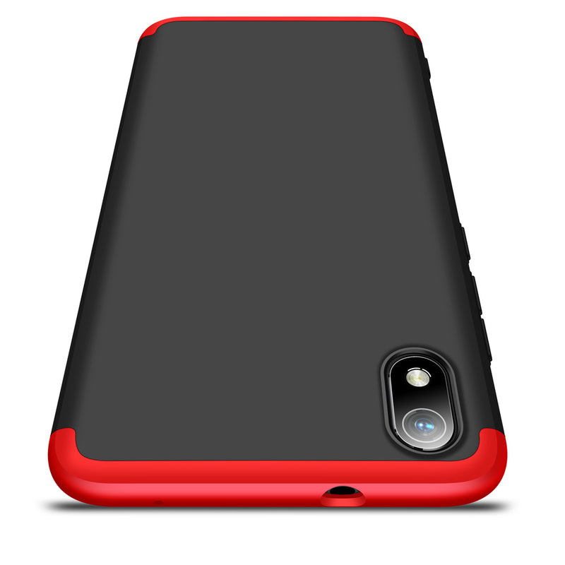 Bakeey 3 in 1 Double Dip 360 Hard PC Full Protective Case For Xiaomi Redmi 7A