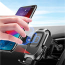 Baseus Intelligent Infrared Sensor Auto Lock 10W Qi Wireless Car Charger Holder For iPhone XS MAX S9