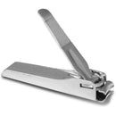 Y.F.M Nail Catcher Clipper Fingernail Cutter Anti Splash Stainless Steel Manicure Tool Curved File