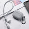 HOCO 3 in 1 Pure Armor Soft Liquid Silicone Shockproof Dust-Proof Earphone Storage Case with Anti-lost Rope and Hook for Apple Airpods 3 Airpods Pro