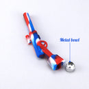 Silicone Water Pipe Shape Mini Pipes Weed Handheld