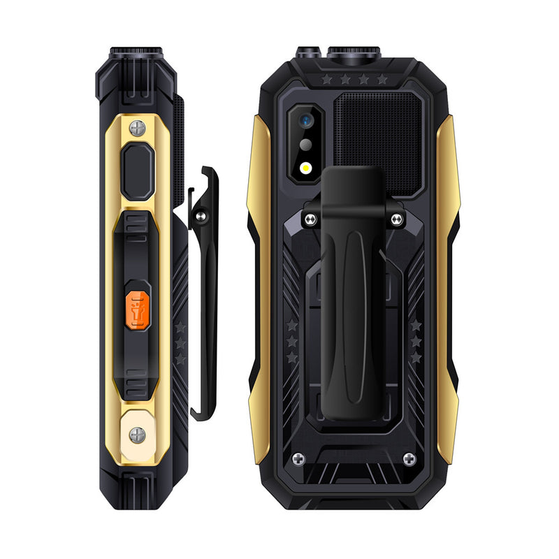 SERVO X7 2.4'' 4000mAh Antenna Analog TV Voice Change Laser Flashlight OTG 3 SIM Card Feature Phone