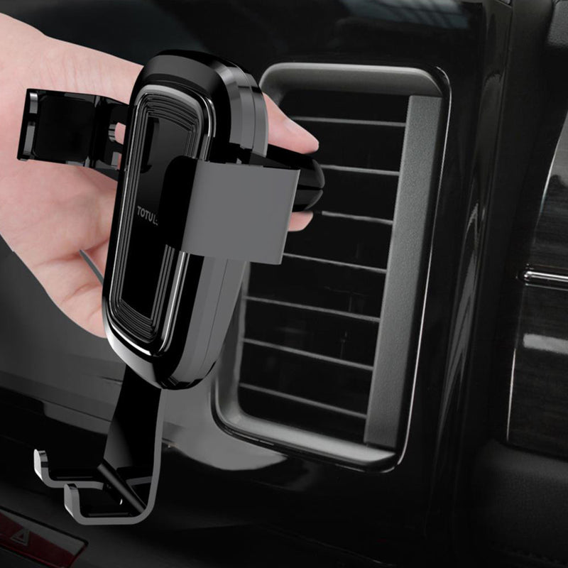 TOTU Gravity Linkage Auto Lock Multi-angle Rotation Car Mount Air Vent Holder for Mobile Phone