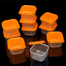 10Pcs/Set Mini Storage Box Plastic Container Baby Weaning Feeding Food Freezer Kitchen Box