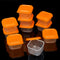 10Pcs/Set Mini Storage Box Plastic Container Baby Weaning Feeding Food Freezer Kitchen Box