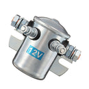 DC 12V 200A Normally Open Continuous Duty Metal Side Mount Solenoid Relay Motor