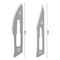 10Pcs Carving Surgical Blades DIY Cutting Tool PCB Repair Animal Surgical Tool with Handle
