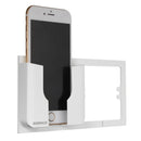Multifunctional Wall Socket Mobile Phone Stand Wall Charging Holder Bracket for Phone under 6 inches