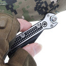 LAOTIE KT301 148mm Stainless Steel Mini Pocket Folding Blade Multifunctional Wrench Outdoor Survival Tools