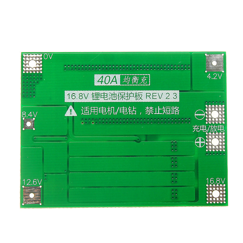 4S 40A Li-ion Lithium Battery 18650 Charger PCB BMS Protection Board with Balance