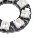 10pcs 8-bit WS2812 5050 RGB LED Intelligent Full Color RGB Light Ring Development Board For