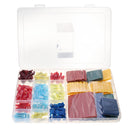 Soloop 385pcs Combination NylonTerminal Heat Shrinkable Tube With Stickers