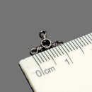 Maxcatch 50pcs Triple Swivel Connector 3 Way Fishing Swivels Fishing Tackle