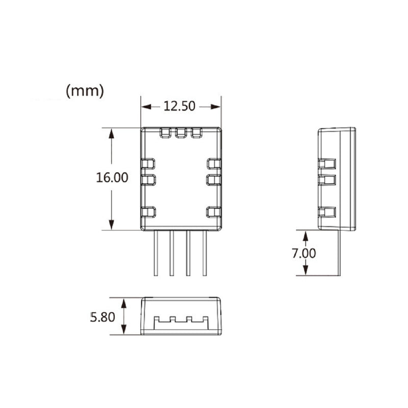 AGS01DB Air Quality Sensor MEMS Technology of VOC Gas Sensor Module