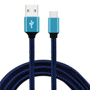 Bakeey 2.4A Type C Braided Fast Charging Cable 1m For Oneplus 5t Xiaomi 6 Mi A1 Mix 2 S8 Note 8