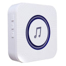 110V to 260V Wireless Chime Music Door Bell Waterproof 2 Receivers 55 Ringtone 300M Range Doorbell